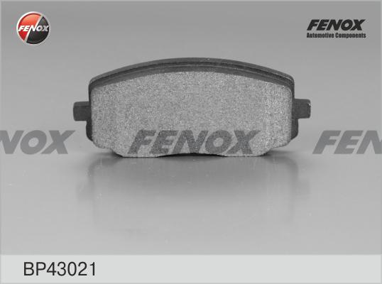 Fenox BP43021 - Тормозные колодки, дисковые, комплект autosila-amz.com