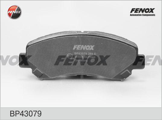 Fenox BP43079 - Тормозные колодки, дисковые, комплект autosila-amz.com