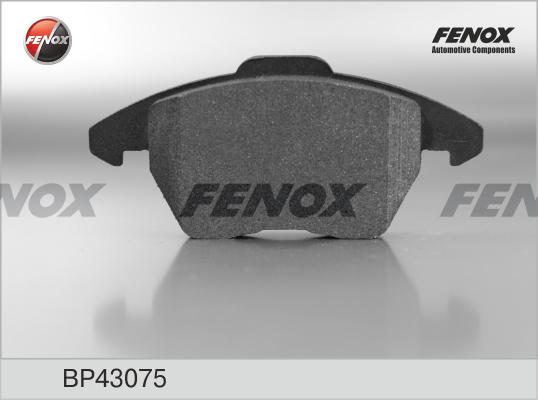 Fenox BP43075 - Тормозные колодки, дисковые, комплект autosila-amz.com