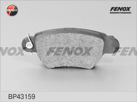 Fenox BP43159 - Тормозные колодки, дисковые, комплект autosila-amz.com