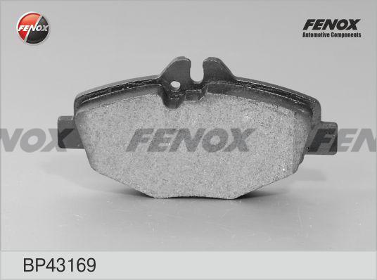 Fenox BP43169 - Тормозные колодки, дисковые, комплект autosila-amz.com