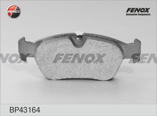 Fenox BP43164 - Тормозные колодки, дисковые, комплект autosila-amz.com