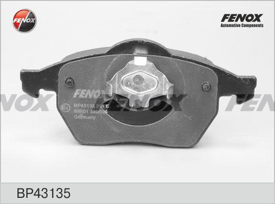 Fenox BP43135 - Тормозные колодки, дисковые, комплект autosila-amz.com