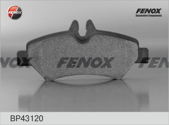 Fenox BP43120 - Тормозные колодки, дисковые, комплект autosila-amz.com