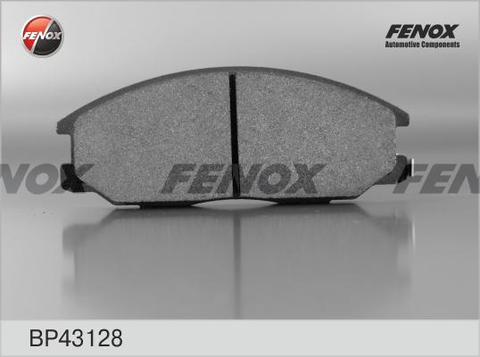 Fenox BP43128 - Тормозные колодки, дисковые, комплект autosila-amz.com