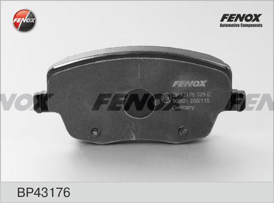 Fenox BP43176 - Тормозные колодки, дисковые, комплект autosila-amz.com