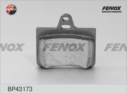Fenox BP43173 - Тормозные колодки, дисковые, комплект autosila-amz.com