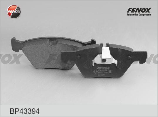 Fenox BP43394 - Тормозные колодки, дисковые, комплект autosila-amz.com