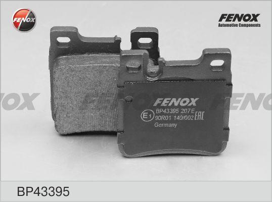 Fenox BP43395 - Тормозные колодки, дисковые, комплект autosila-amz.com