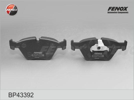 Fenox BP43392 - Тормозные колодки, дисковые, комплект autosila-amz.com