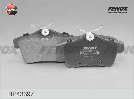 Fenox BP43397 - Тормозные колодки, дисковые, комплект autosila-amz.com