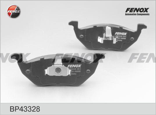 Fenox BP43328 - Тормозные колодки, дисковые, комплект autosila-amz.com