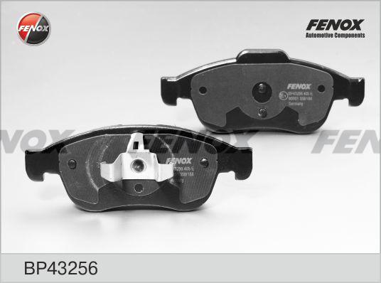 Fenox BP43256 - Тормозные колодки, дисковые, комплект autosila-amz.com