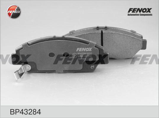 Fenox BP43284 - Тормозные колодки, дисковые, комплект autosila-amz.com