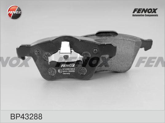 Fenox BP43288 - Тормозные колодки, дисковые, комплект autosila-amz.com