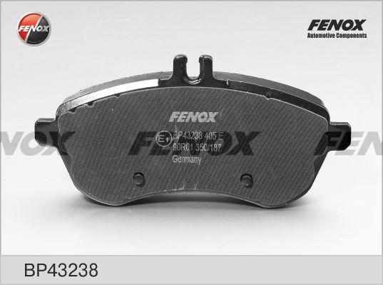 Fenox BP43238 - Тормозные колодки, дисковые, комплект autosila-amz.com