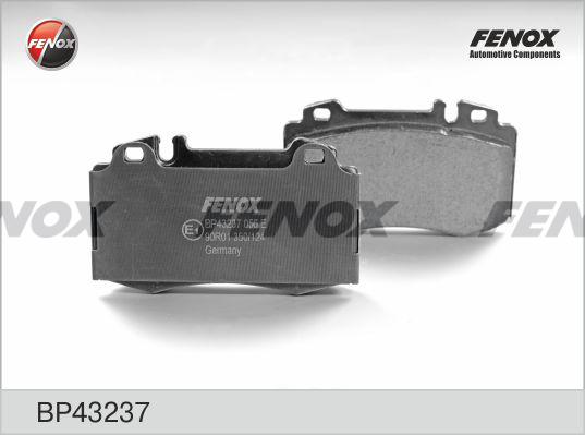 Fenox BP43237 - Тормозные колодки, дисковые, комплект autosila-amz.com