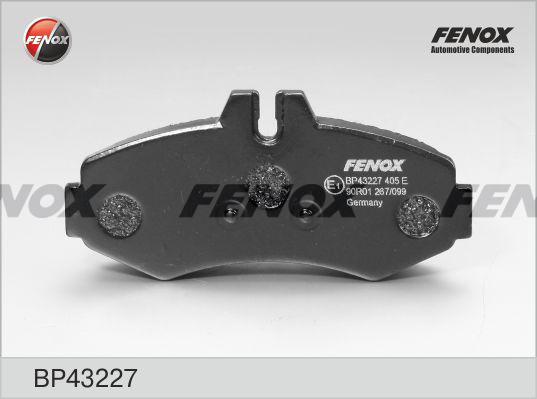 Fenox BP43227 - Тормозные колодки, дисковые, комплект autosila-amz.com