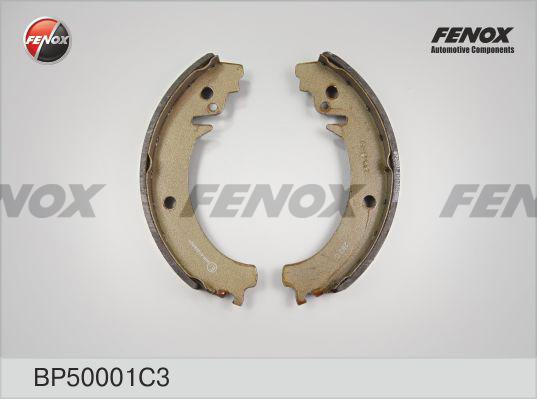 Fenox BP50001C3 - Комплект тормозных колодок, барабанные autosila-amz.com