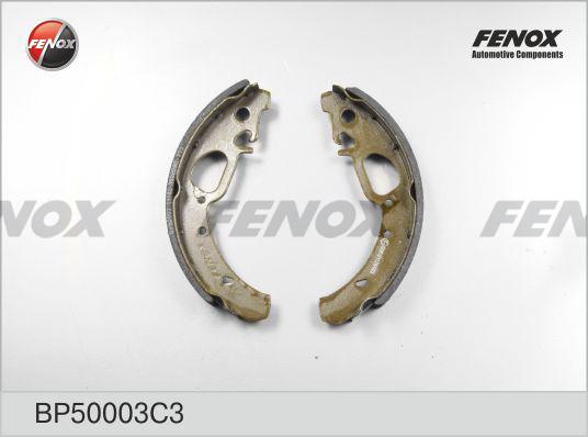 Fenox BP50003C3 - Комплект тормозных колодок, барабанные autosila-amz.com