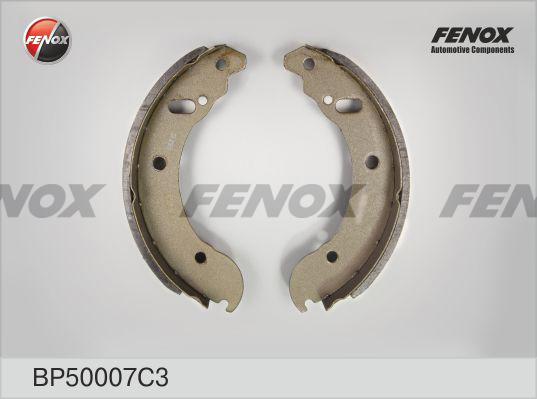Fenox BP50007C3 - Комплект тормозных колодок, барабанные autosila-amz.com