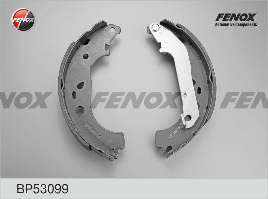 Fenox BP53099 - Комплект тормозных колодок, барабанные autosila-amz.com
