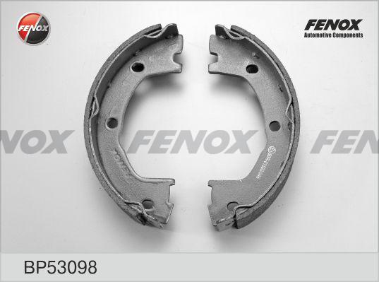 Fenox BP53098 - Комплект тормозных колодок, барабанные autosila-amz.com