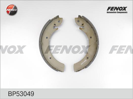 Fenox BP53049 - Комплект тормозных колодок, барабанные autosila-amz.com