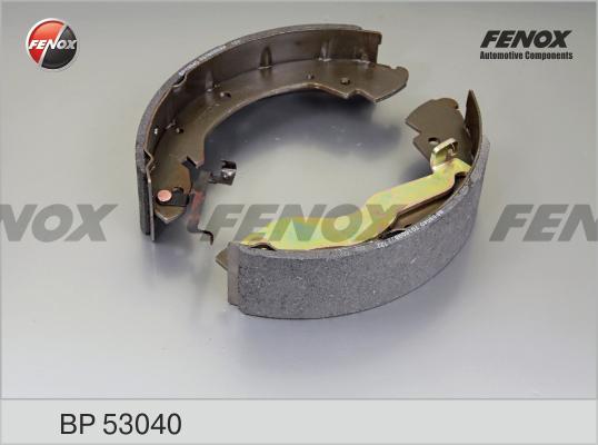 Fenox BP53040 - Комплект тормозных колодок, барабанные autosila-amz.com