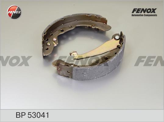 Fenox BP53041 - Комплект тормозных колодок, барабанные autosila-amz.com