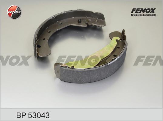 Fenox BP53043 - Комплект тормозных колодок, барабанные autosila-amz.com