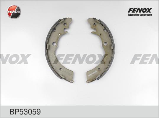 Fenox BP53059 - Комплект тормозных колодок, барабанные autosila-amz.com