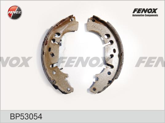 Fenox BP53054 - Комплект тормозных колодок, барабанные autosila-amz.com