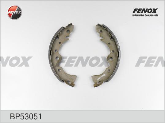 Fenox BP53051 - Комплект тормозных колодок, барабанные autosila-amz.com