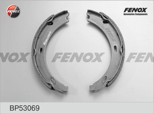 Fenox BP53069 - Комплект тормозных колодок, барабанные autosila-amz.com