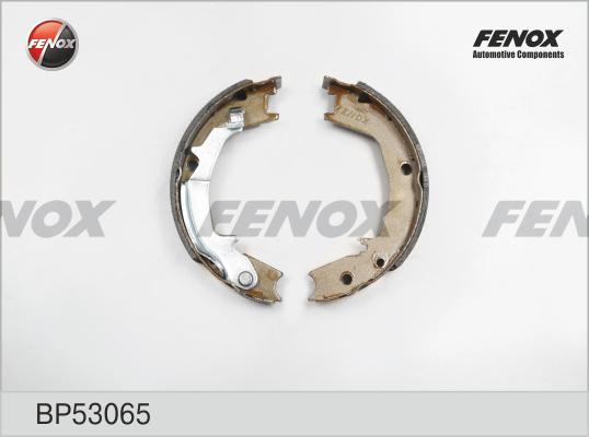 Fenox BP53065 - Комплект тормозных колодок, барабанные autosila-amz.com