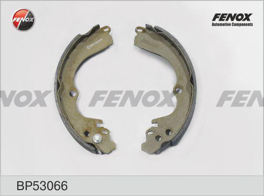 Fenox BP53066 - Комплект тормозных колодок, барабанные autosila-amz.com