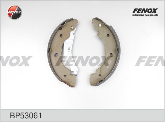 Fenox BP53061 - Комплект тормозных колодок, барабанные autosila-amz.com