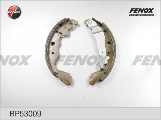 Fenox BP53009 - Комплект тормозных колодок, барабанные autosila-amz.com