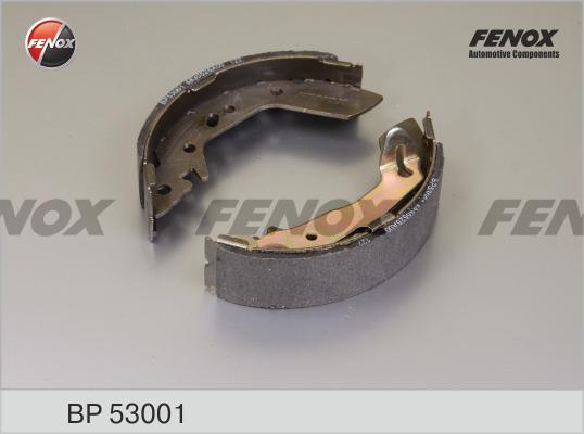 Fenox BP53001 - Комплект тормозных колодок, барабанные autosila-amz.com