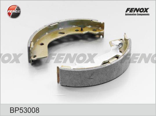 Fenox BP53008 - Комплект тормозных колодок, барабанные autosila-amz.com