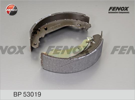 Fenox BP53019 - Комплект тормозных колодок, барабанные autosila-amz.com