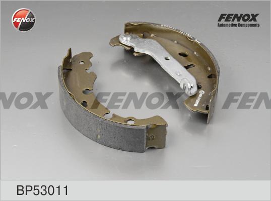 Fenox BP53011 - КОЛОДКИ ТОРМОЗНЫЕ БАРАБАННЫЕ FORD:FUSION 02-, Fiesta V 203x38 autosila-amz.com