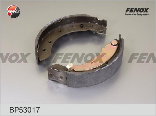 Fenox BP53017 - Комплект тормозных колодок, барабанные autosila-amz.com