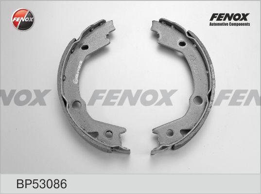 Fenox BP53086 - Комплект тормозных колодок, барабанные autosila-amz.com