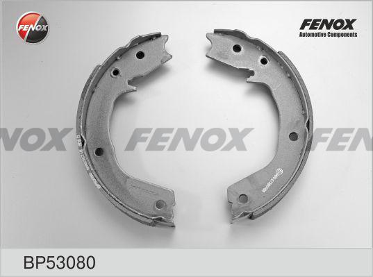 Fenox BP53080 - Комплект тормозных колодок, барабанные autosila-amz.com