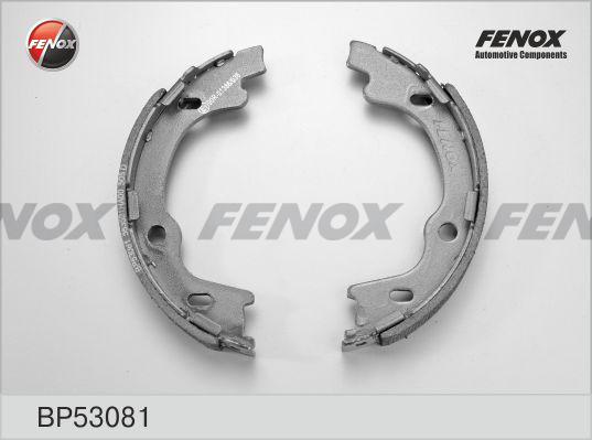 Fenox BP53081 - Комплект тормозных колодок, барабанные autosila-amz.com