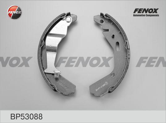Fenox BP53088 - Комплект тормозных колодок, барабанные autosila-amz.com