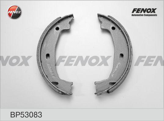 Fenox BP53083 - Комплект тормозных колодок, барабанные autosila-amz.com