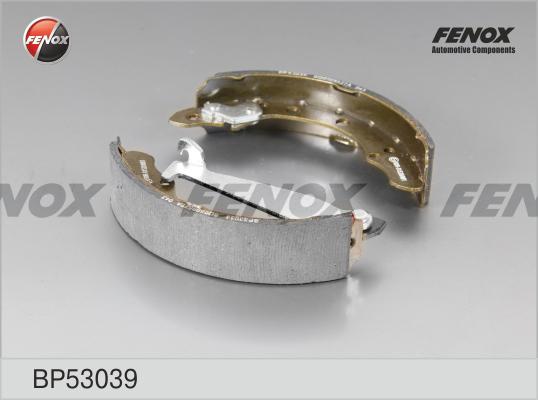 Fenox BP53039 - Комплект тормозных колодок, барабанные autosila-amz.com